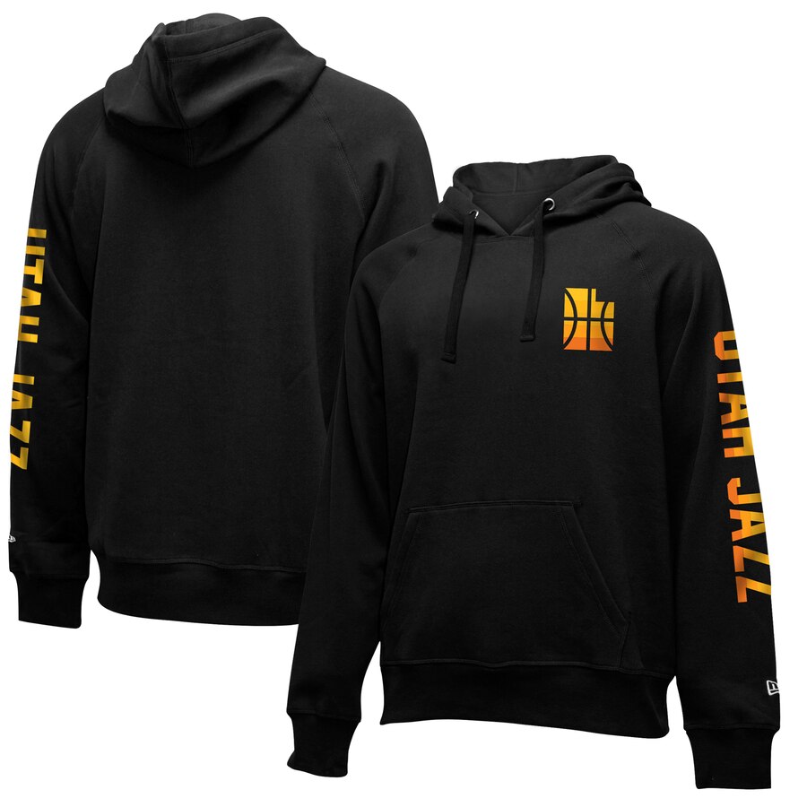 NBA Utah Jazz New Era 201920 City Edition Pullover Hoodie Black